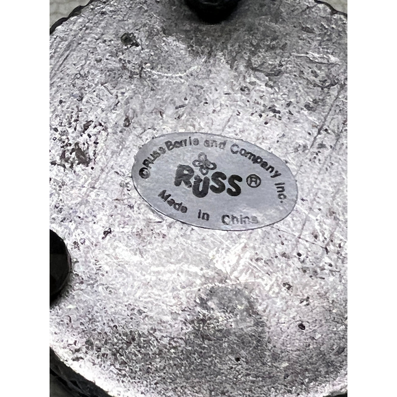 Russ Berrie and Company Unique Decorative Metal Keepsake Trinket Box with Lid - Picture 8 of 11